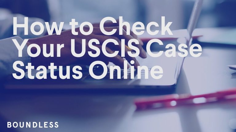 USCIS Case Online